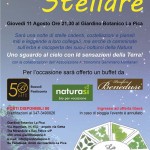 11 agosto serata stellare