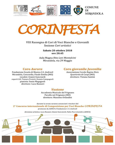 20 Ottobre – Corinfesta