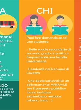 Cavezzo – Domanda di contributo per gli studenti…