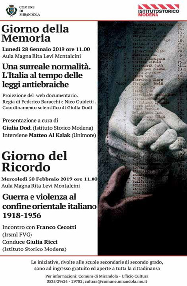 28 Gennaio – Giorno della Memoria