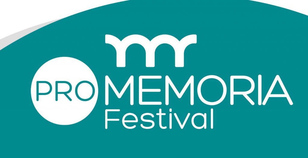 Dal 31 Maggio al 2 Giugno – Pro Memoria Festival-Tutto il programma