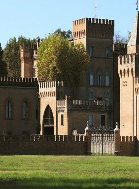 La tenuta dei Conti Carrobio nella Bassa Modenese