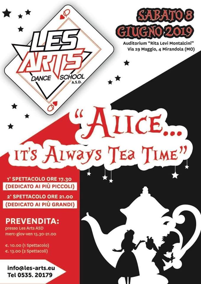 8 Giugno – Alice….It’s Always Tea Time