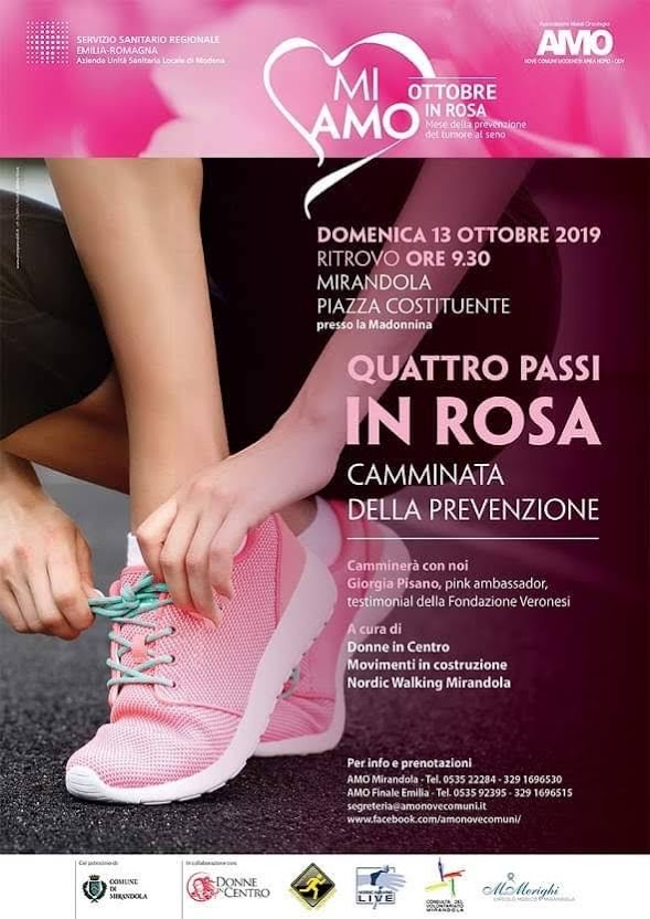 13 Ottobre – Quattro Passi in Rosa