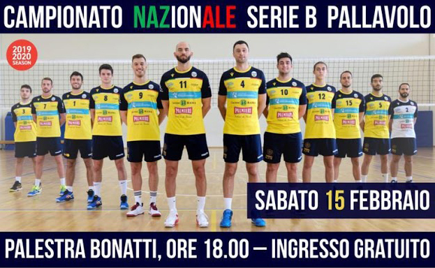 15 Febbraio – Canottieri Ongina Vs Stadium Pallavolo Mirandola