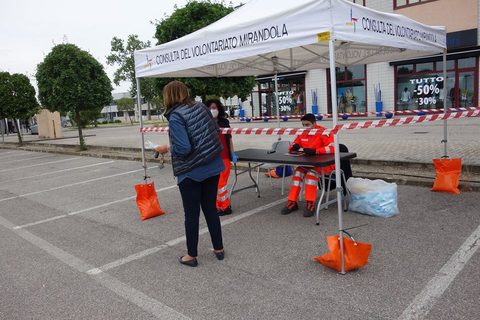 Grazie Croce Blu Mirandola e grazie a tutto il volontariato!