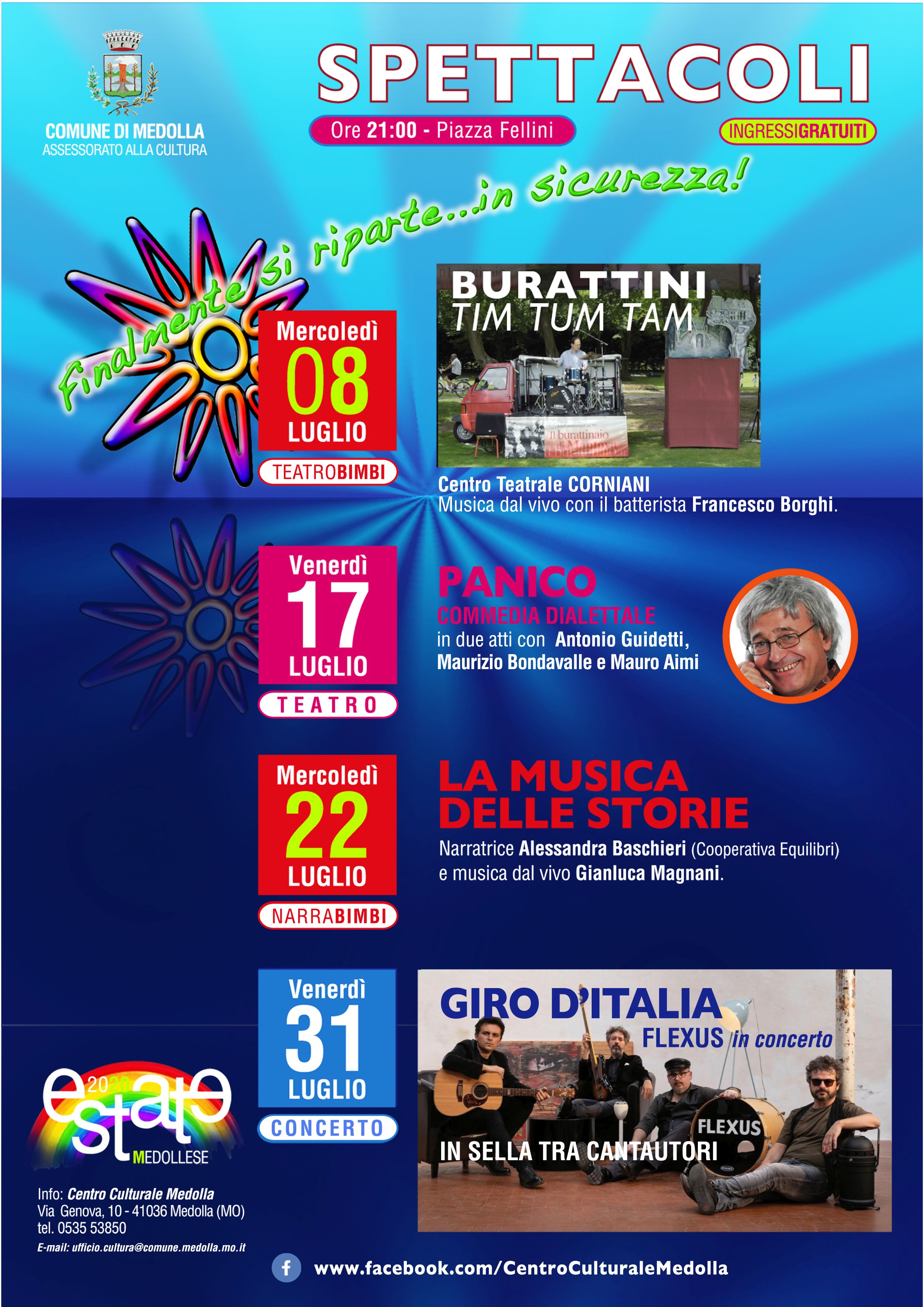 22 Luglio – Spettacoli – “La Musica delle Storie”