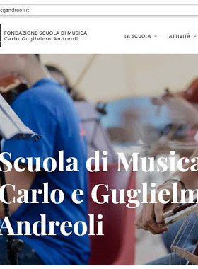 Scuola di Musica “Carlo e Guglielmo Andreoli”- Lezioni in presenza e borse di studio