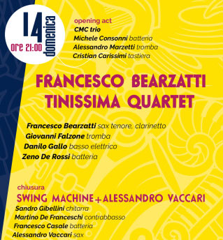 Questa sera 14 Novembre – Ultima serata Mirandola Jazz Festival