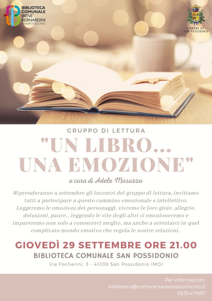 Giovedì 29 Settembre a San Possidonio - 