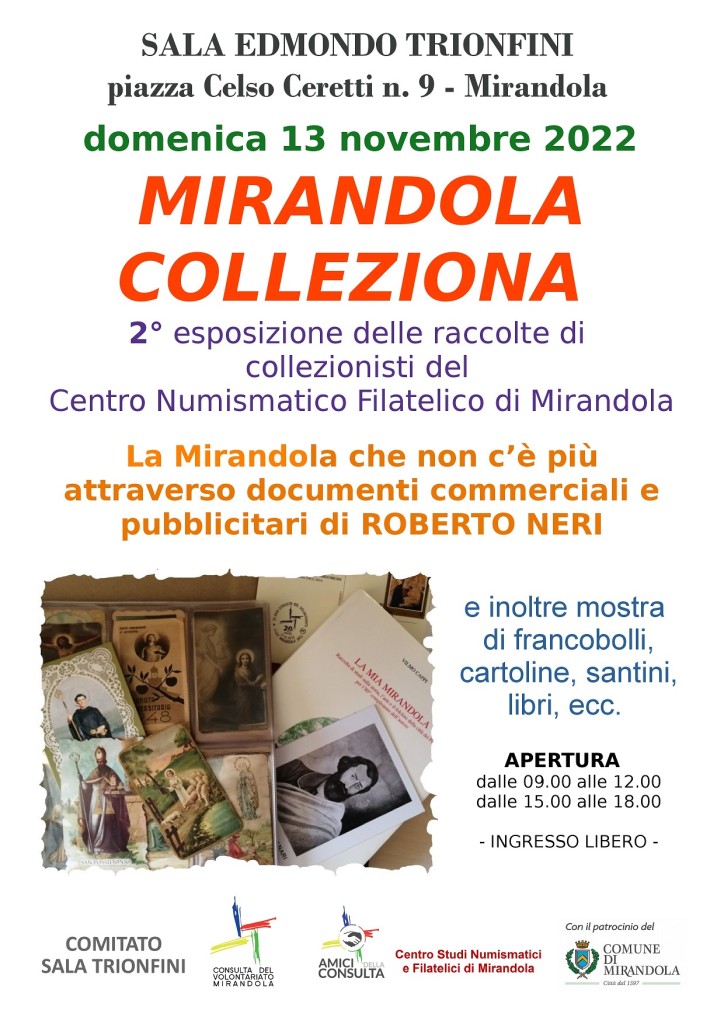 Domenica 13 Novembre - Mirandola colleziona