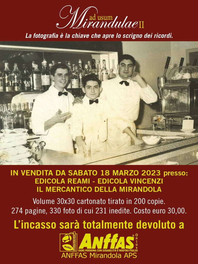 Sabato 18 Marzo a Mirandola - Presentazione del libro....