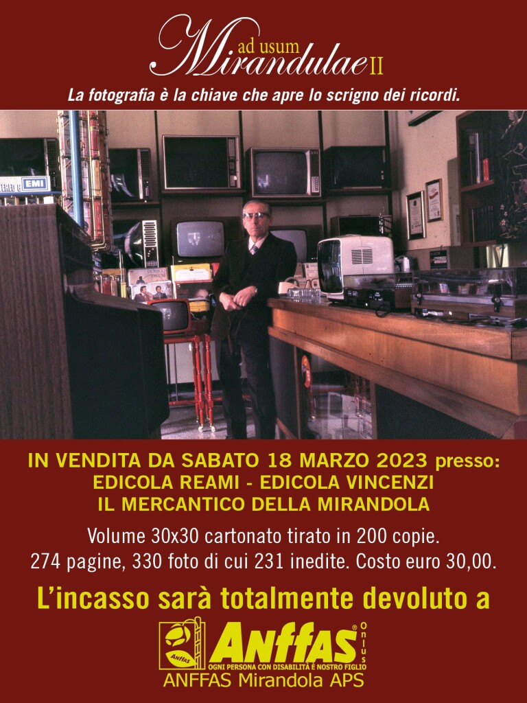 18 Marzo a Mirandola - Presentazione del libro.......