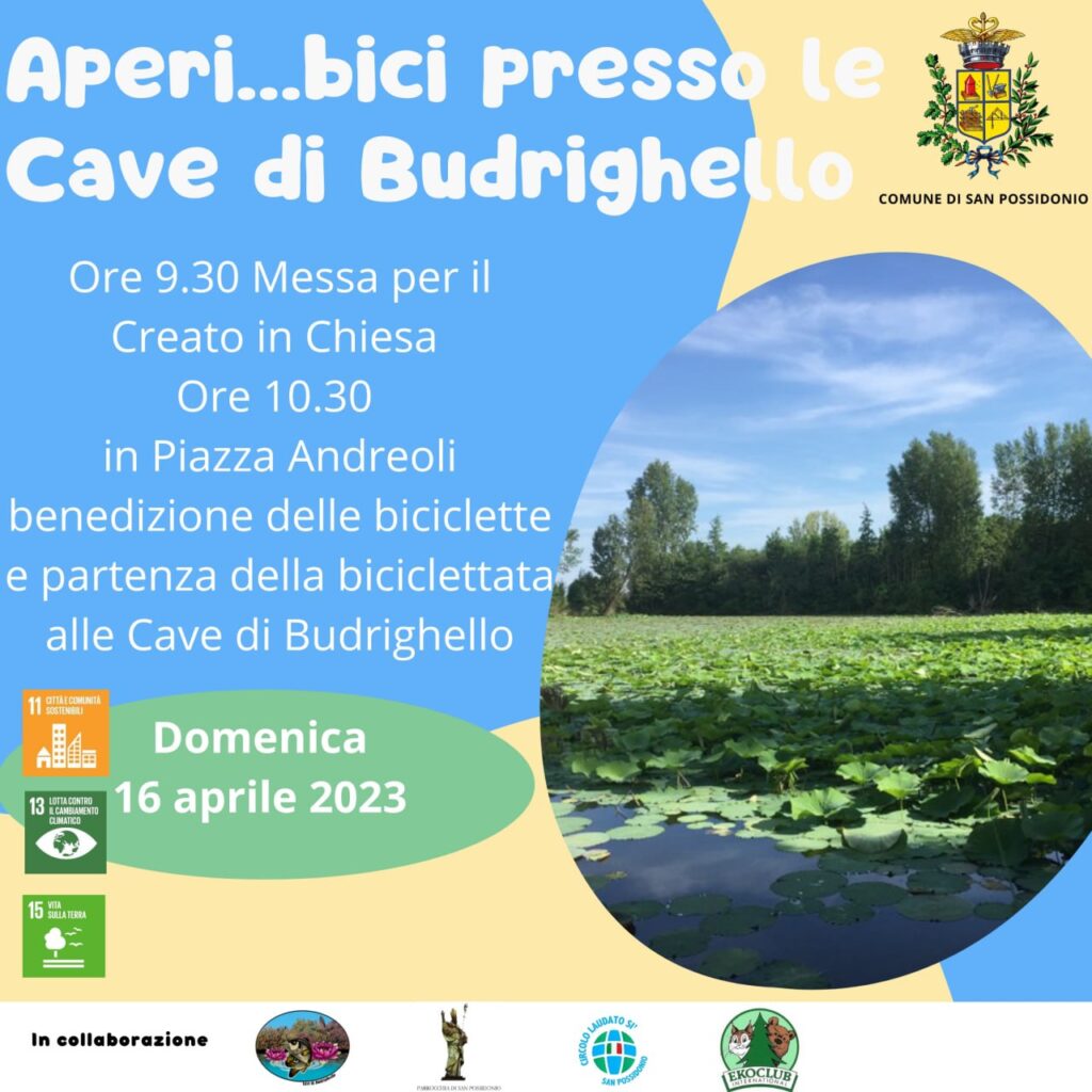 Domenica 16 Aprile a San Possidonio - Aperi...Bici alle Cave di Budrighello