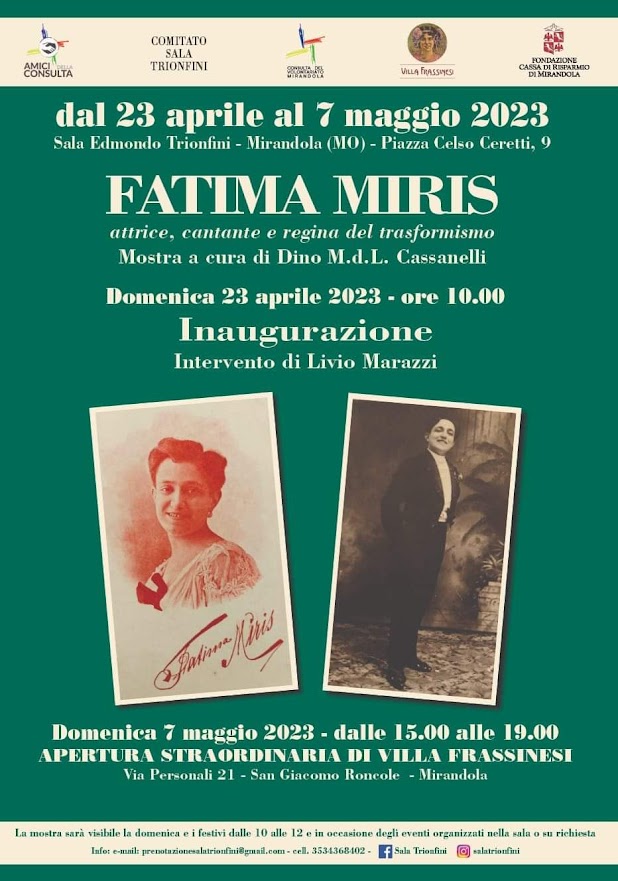 Da domenica 23 Aprile a Mirandola - Mostra di Fatima Miris