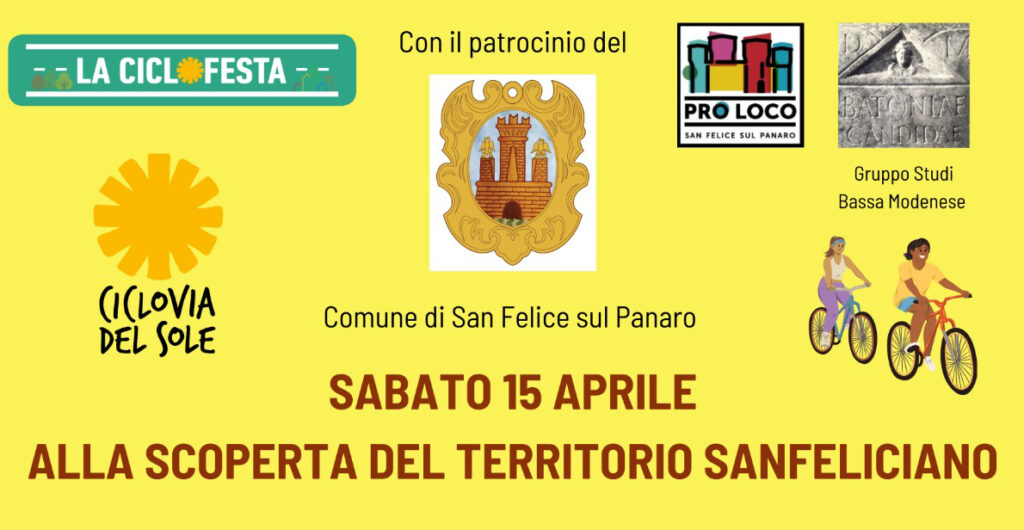 Sabato 15 Aprile a San Felice - La Ciclofesta