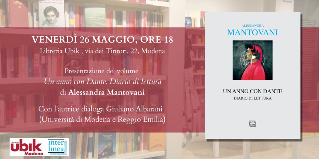 Venerdì 26 Maggio a Modena - Presentazione del libro......