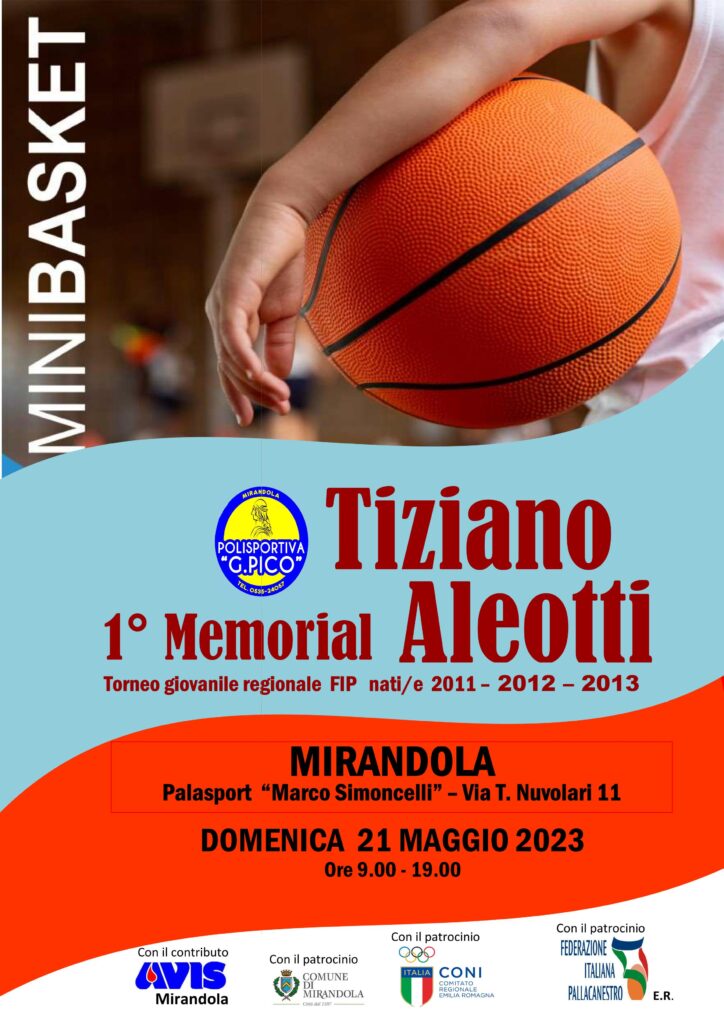 Domenica 21 Maggio - 1° Memorial Tiziano Aleotti