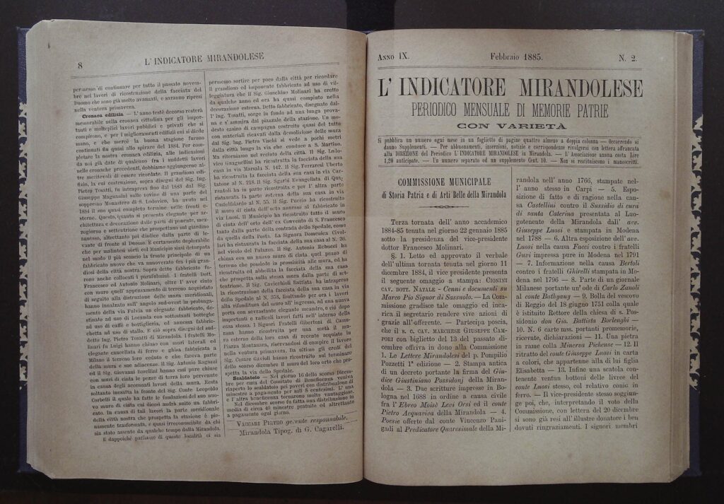 L'anno testè decorso resterà memorabile nella cronaca cittadina per gli impor­tanti e molteplici lavori pubblici e privati che si compirono, e per.......