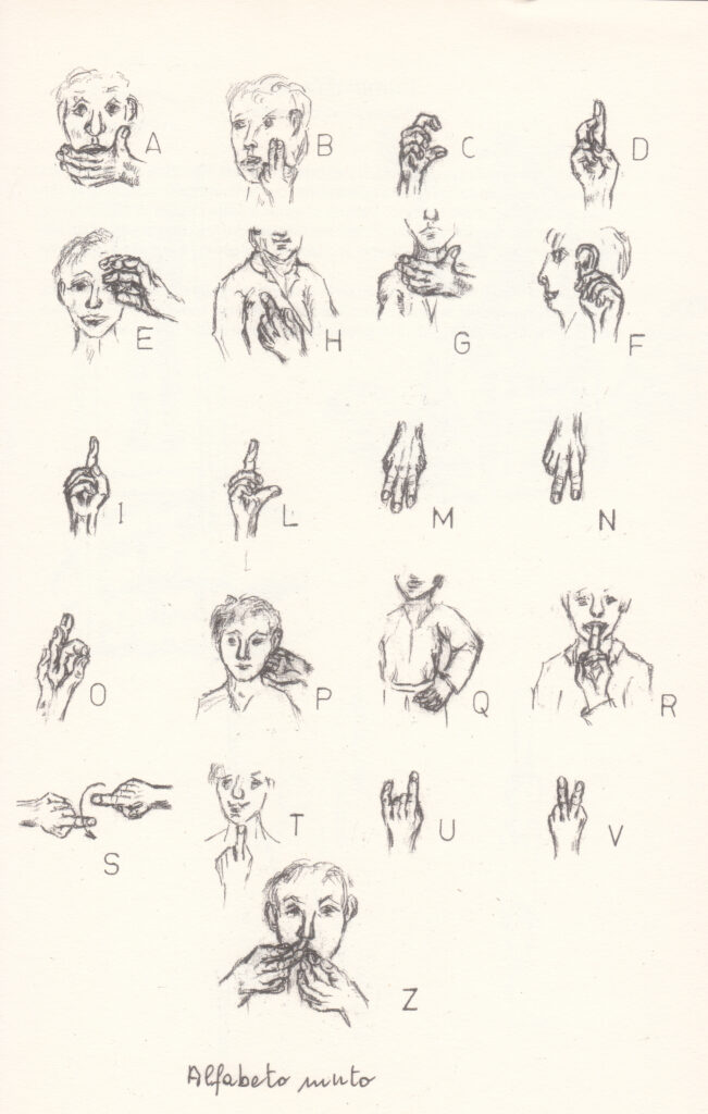 Non servono parole ma bastano i disegni per descrivere quello che ogni bambino conosceva, l'alfabeto muto. Un semplice mezzo di ........