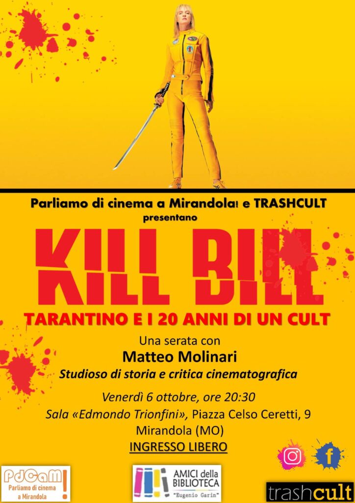 Venerdì 6 Ottobre - Parliamo di Cinema a Mirandola e Trashcult