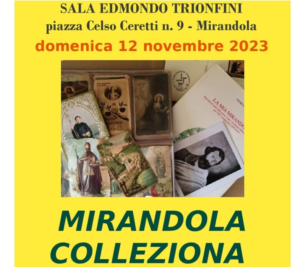 Domenica 12 Novembre - Mirandola Colleziona