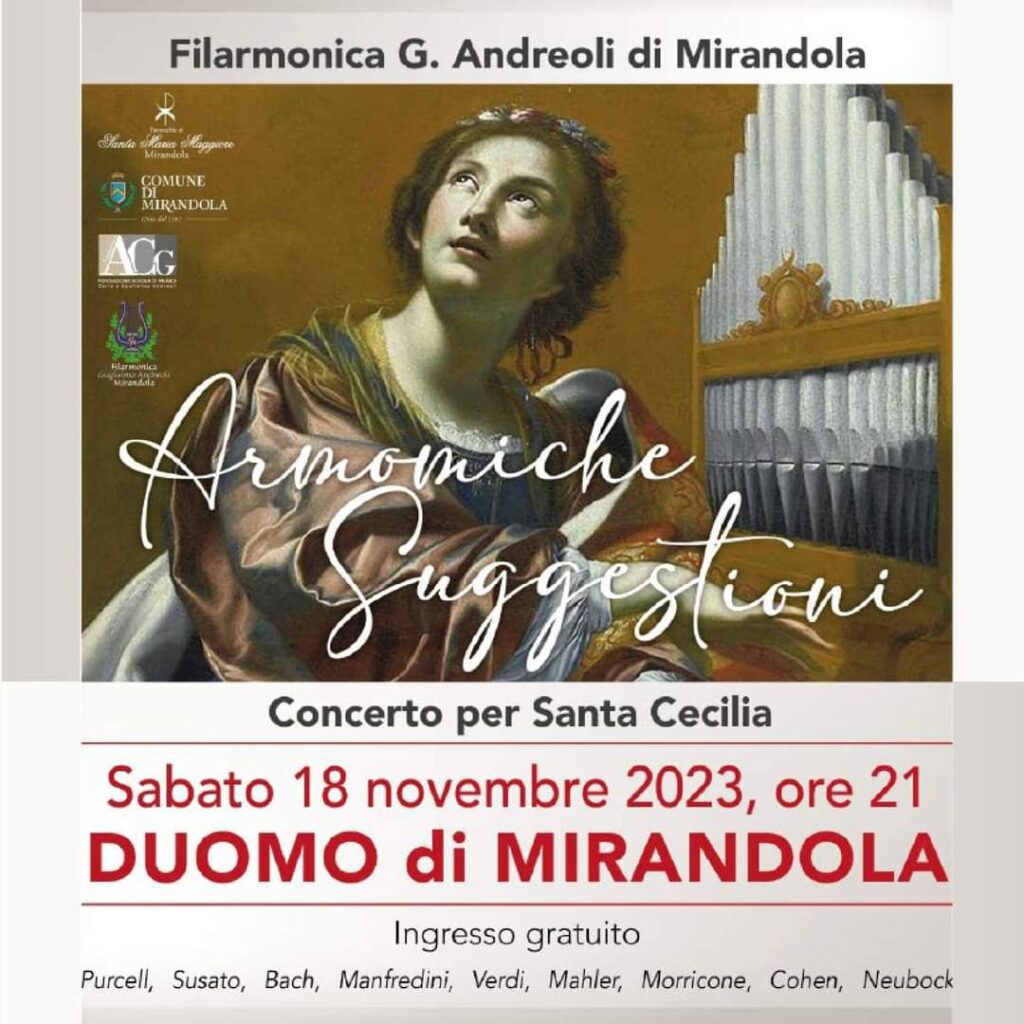 Sabato 18 Novembre a Mirandola - Armoniche Suggestioni