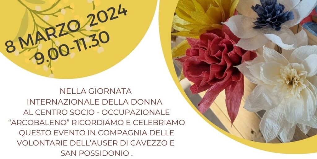 8 Marzo a San Possidonio - Giornata Internazionale della Donna