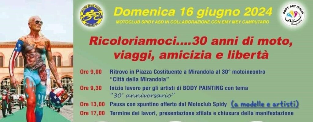 16 Giugno a Mirandola - Ricoloriamoci.......