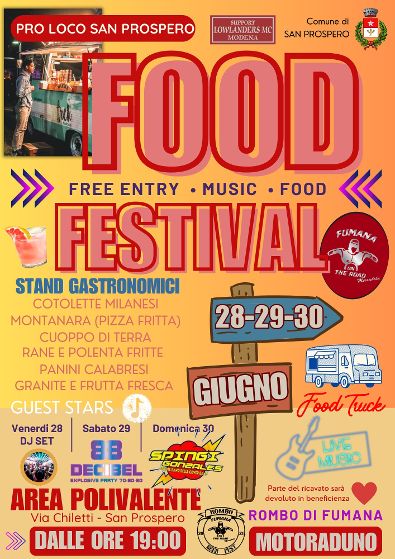 Food Festival locandina