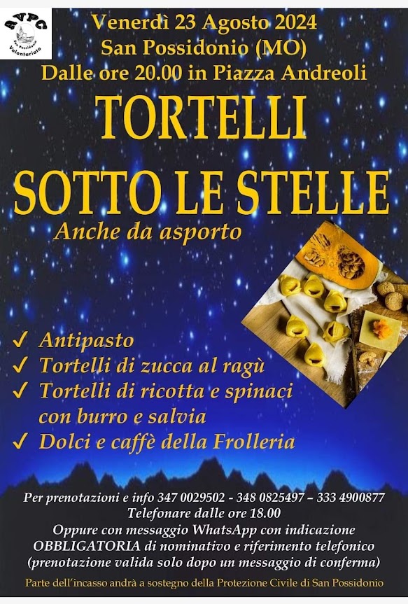 23 agosto tortelli