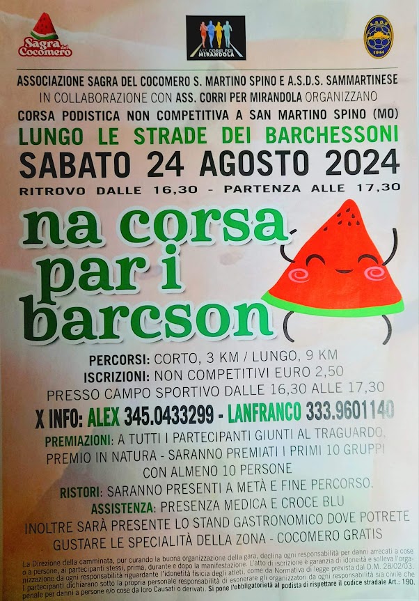 24 agosto na corsa