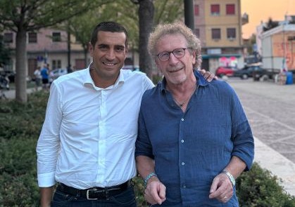 Michele de Pascale, a sinistra, con Mirco Besutti1