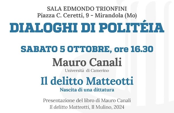 5 Ottobre - Dialoghi di Politeia