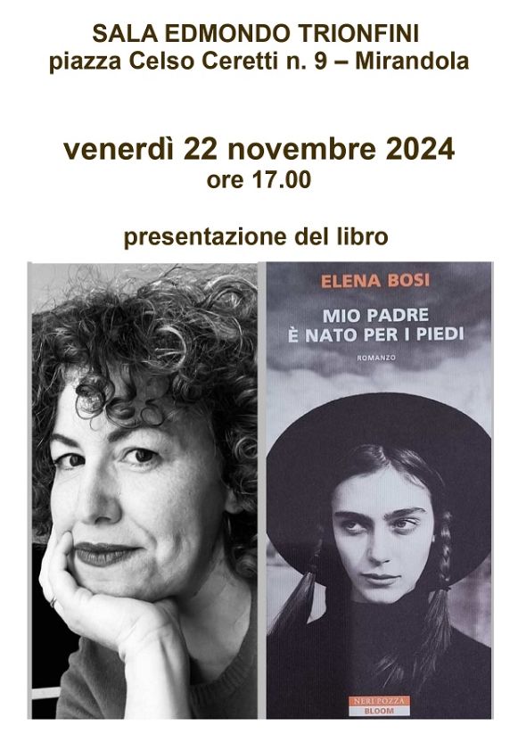 22 Novembre a Mirandola - Presentazione del libro......