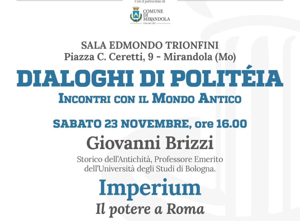 23 Novembre a Mirandola - Dialoghi di Politeia