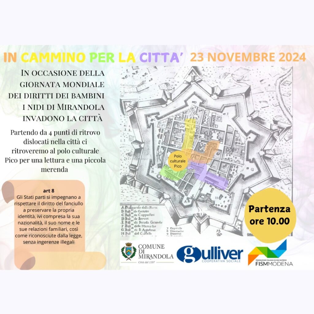 23 Novembre a Mirandola - In cammino per la Città