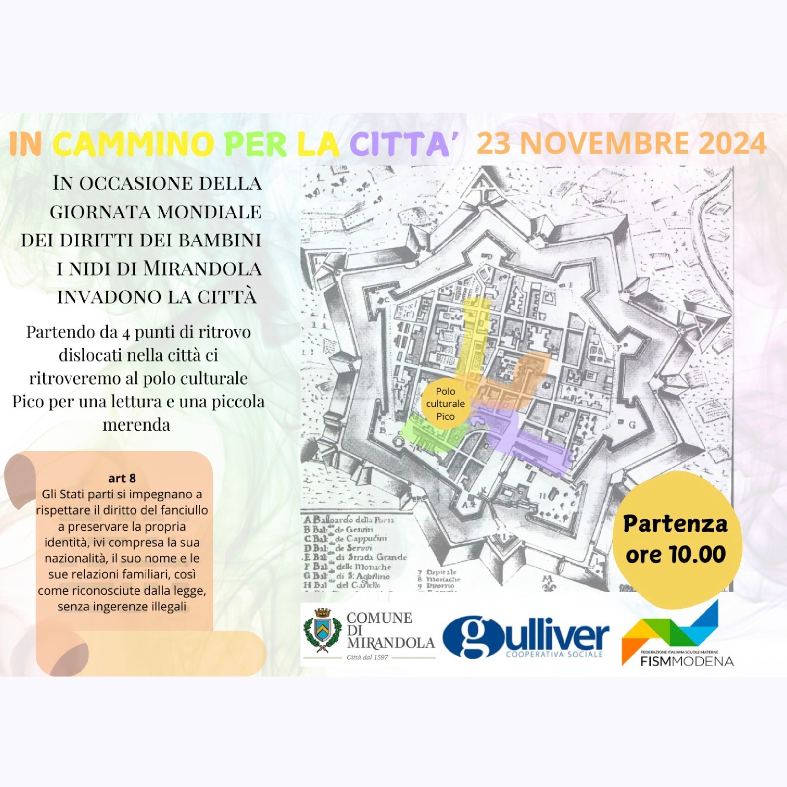 23 Novembre a Mirandola – In cammino per la Città