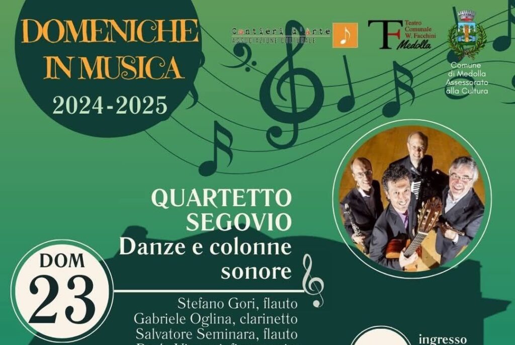 23 Febbraio a Medolla - Il Quartetto Segovio per 