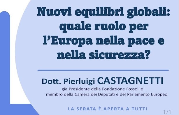 10 Marzo a San Felice – Incontro con Pierluigi Castagnetti