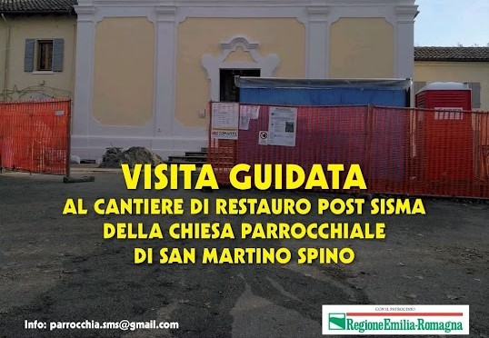 29 Marzo a San Martino Spino – Visita guidata al cantiere di restauro della Chiesa