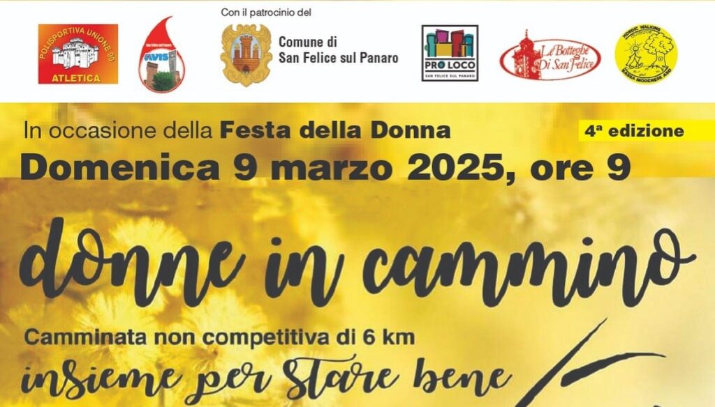 9 Marzo a San Felice - Donne in cammino