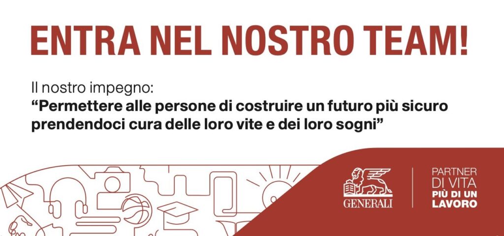 24 Maggio presso l'Agenzia Generali di Mirandola - Recruiting Day -