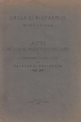 Cover Cassa di Risparmio