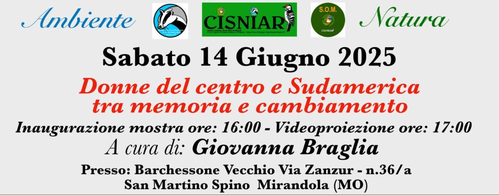 14 Giugno a San Martino Spino - Inaugurazione mostra fotografica di Giovanna Braglia