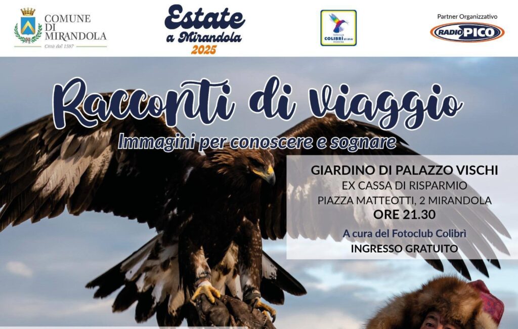 3 Luglio a Mirandola - Stefano Neri fotografa i pastori Kazaki.