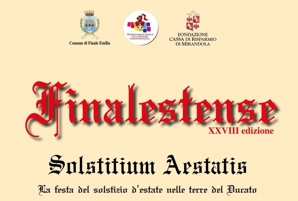 20/21/22 Giugno - Finalestense XXVIII edizione - Il programma