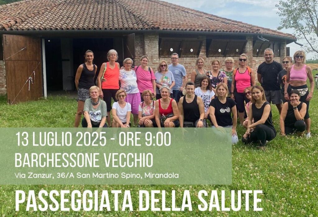 13 Luglio a San Martino Spino - Passeggiata della Salute