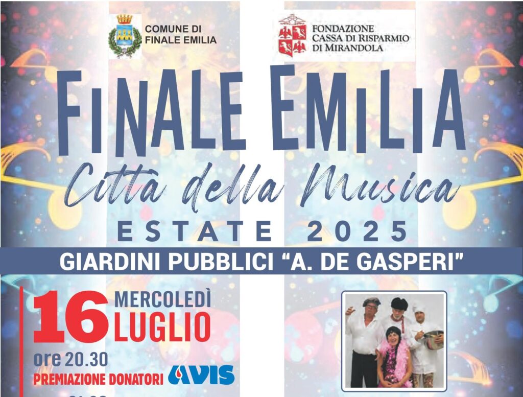 16 Luglio - Finale Emilia Città della Musica
