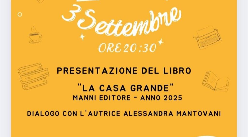 3 Settembre a Mirandola - Presentazione del libro: